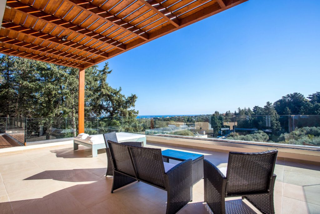 Seating Area Terrace with Sea View